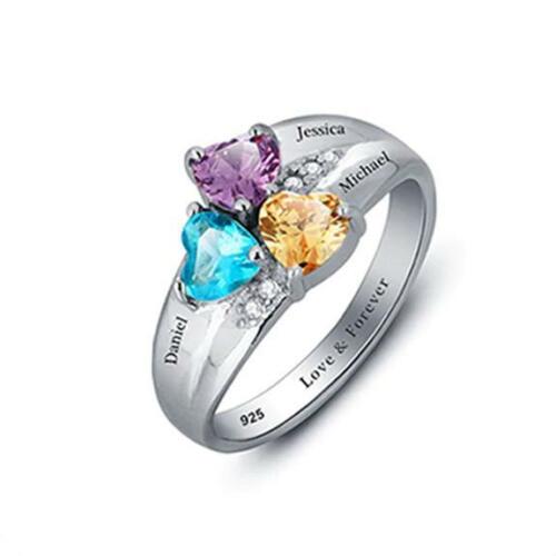 Women's Stud Earrings with 9mm Colorful Inlaid Stone and Cubic Zirconia