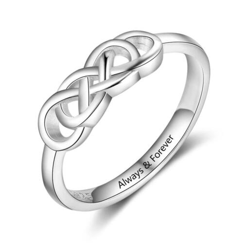Personalized Engraved Names Rings – Braided Knot