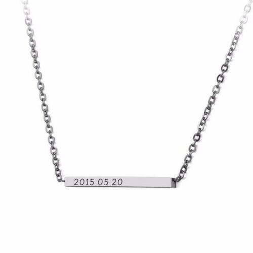 Customized Engraved Nameplate Necklace