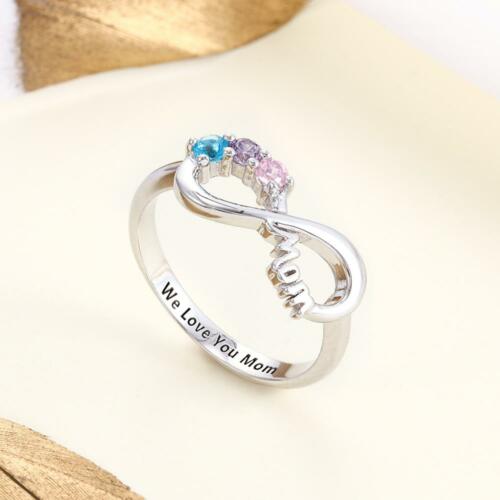 Personalized Engraved Names Rings – Braided Knot