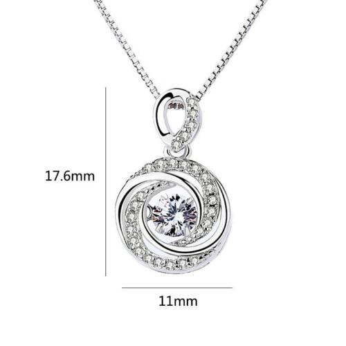 Customized Interlocked Hearts Engraved Pendant Jewelry - Two Names Necklace