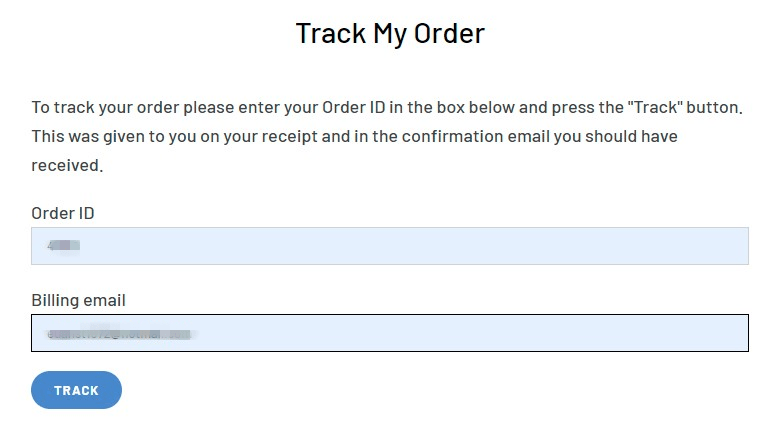 How to track my order?